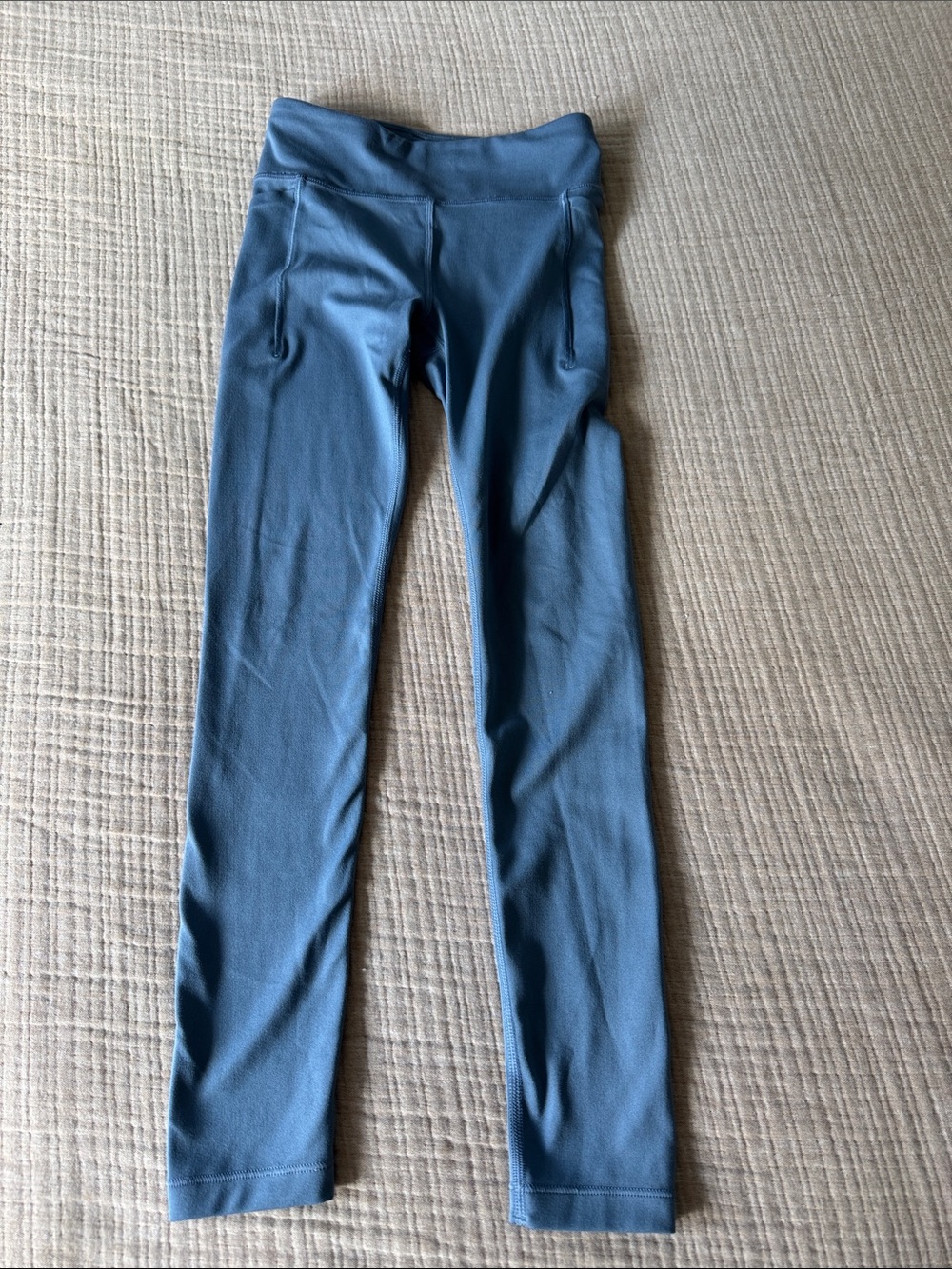 Athleta Girl Slate Blue High-Rise Leggings
